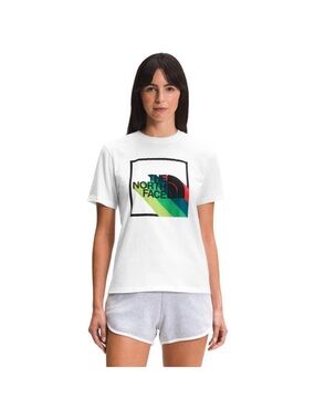 THE NORTH FACE SHADOW BOX SHORT SLEEVE TEE WOMEN'S Size XS